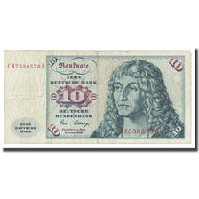 Banconote, GERMANIA - REPUBBLICA FEDERALE, 10 Deutsche Mark, 1980, 1980-01-02
