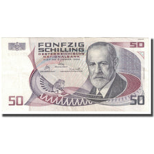 Geldschein, Österreich, 50 Schilling, 1986, 1986-01-02, KM:149, VZ