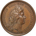 France, Medal, Louis XIV, Sciences & Technologies, Mauger, AU(55-58), Copper