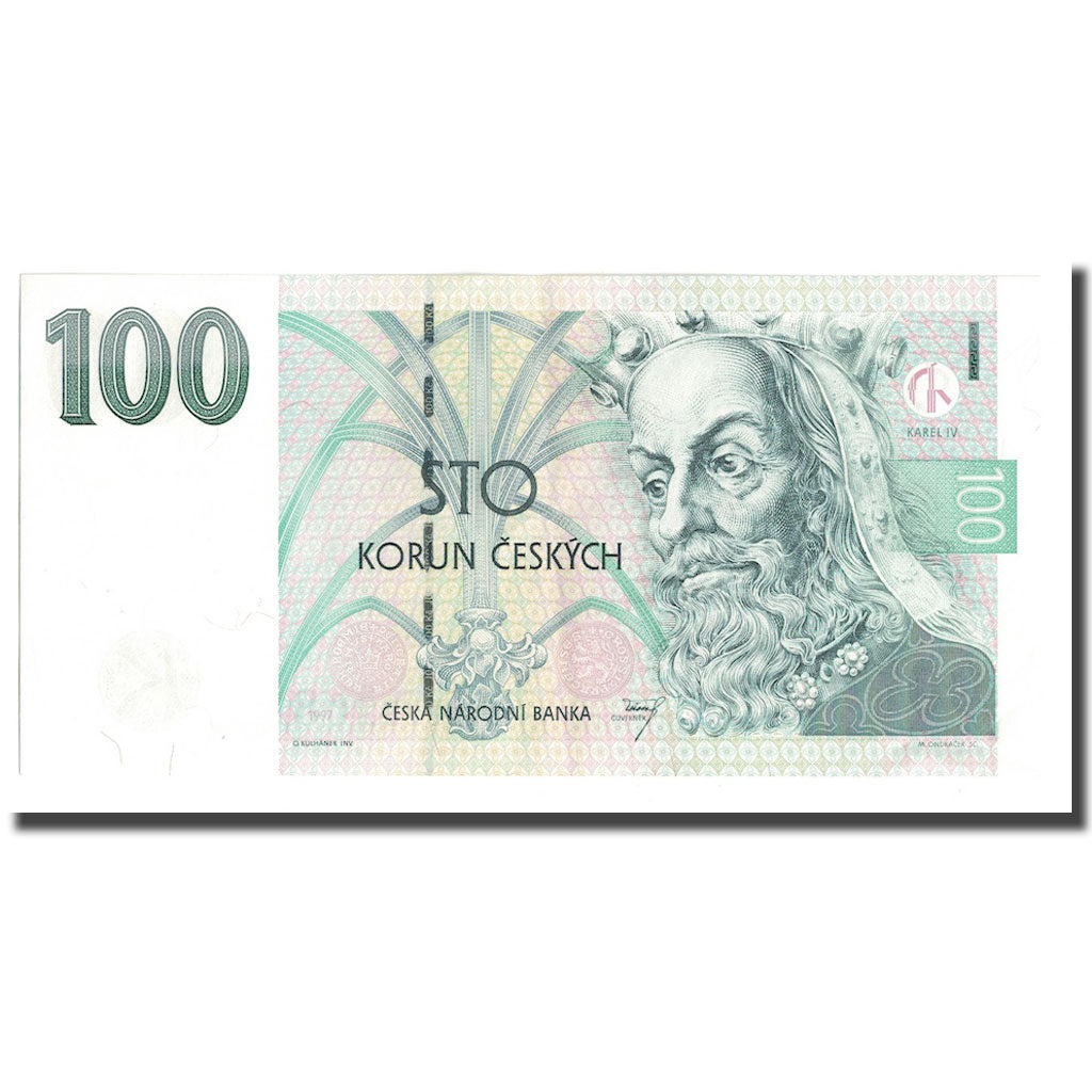 Banconote, Repubblica Ceca, 100 Korun, 1997, KM:18, SPL+