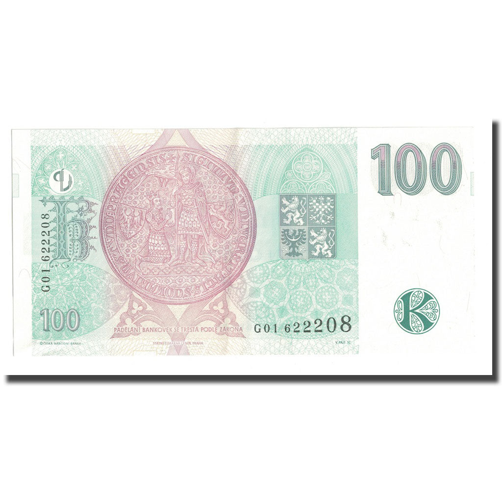 Banconote, Repubblica Ceca, 100 Korun, 1997, KM:18, SPL+