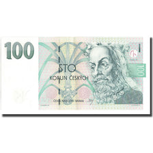 Geldschein, Tschechische Republik, 100 Korun, 1997, KM:18, UNZ-