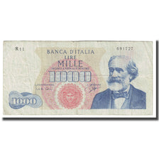 Geldschein, Italien, 1000 Lire, 1962-1968, KM:96b, S