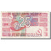 Nota, Países Baixos, 25 Gulden, 1989-04-05, KM:100, EF(40-45)