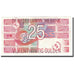 Billete, 25 Gulden, Países Bajos, 1989-04-05, KM:100, MBC+