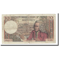 Frankreich, 10 Francs, Voltaire, 1970, 1970-01-08, S, Fayette:62.41, KM:147c