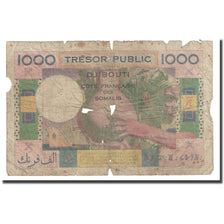 Banknot, Francuskie Terytorium Afarów i Isów, 1000 Francs, Undated (1974)