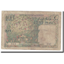 Geldschein, Französisch-Somaliland, 100 Francs, Undated (1952), DJIBOUTI
