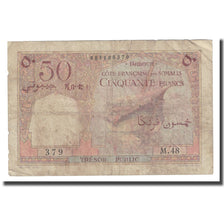 Banconote, Gibuti, 50 Francs, Undated (1952), B