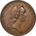Francia, Medal, Louis XV, Politics, Society, War, EBC, Cobre, Divo:114