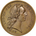 Frankrijk, Medal, Louis XV, Religions & beliefs, PR, Koper, Divo:171