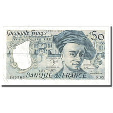 Francia, 50 Francs, Quentin de La Tour, 1991, MBC, Fayette:67.17, KM:152e