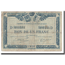 Frankreich, Quimper et Brest, 1 Franc, 1915, SGE+, Pirot:104-5