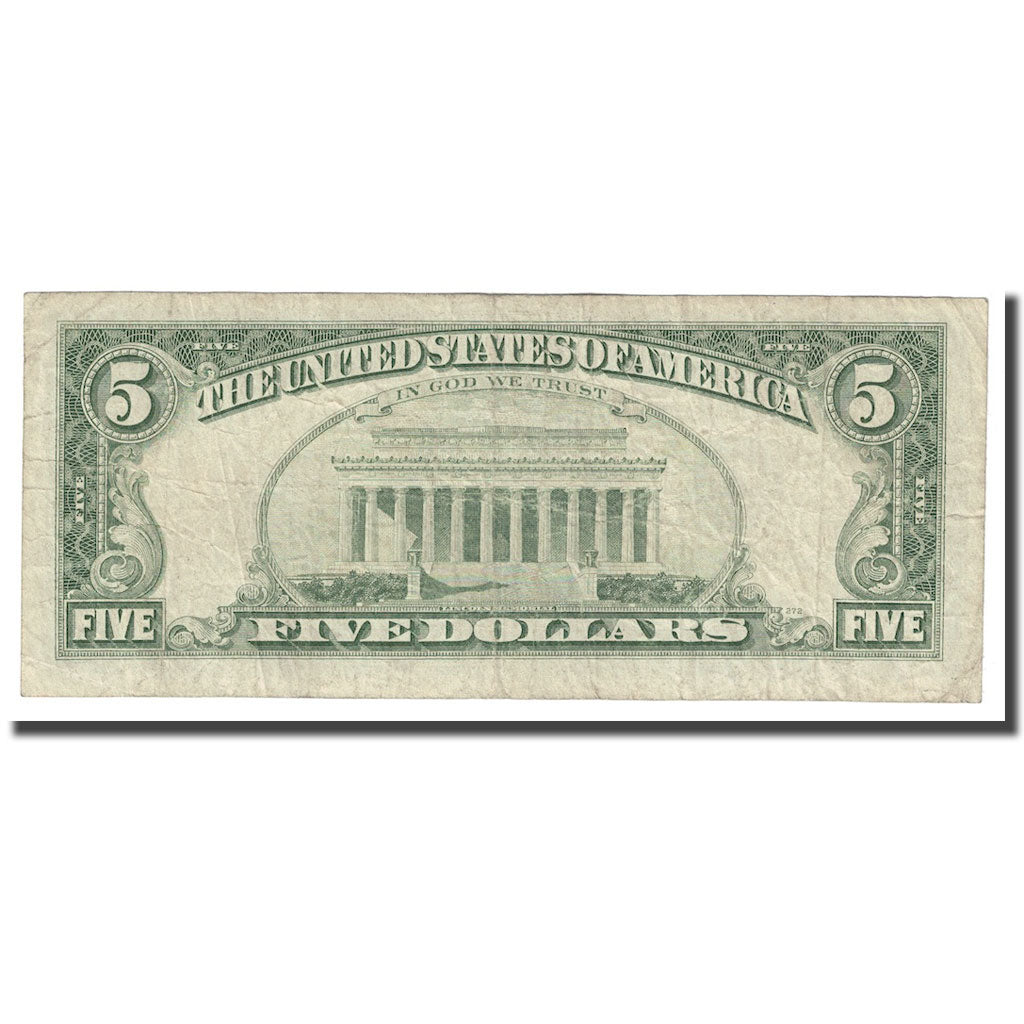 Banconote, Stati Uniti, Five Dollars, 1985, KM:3712, MB