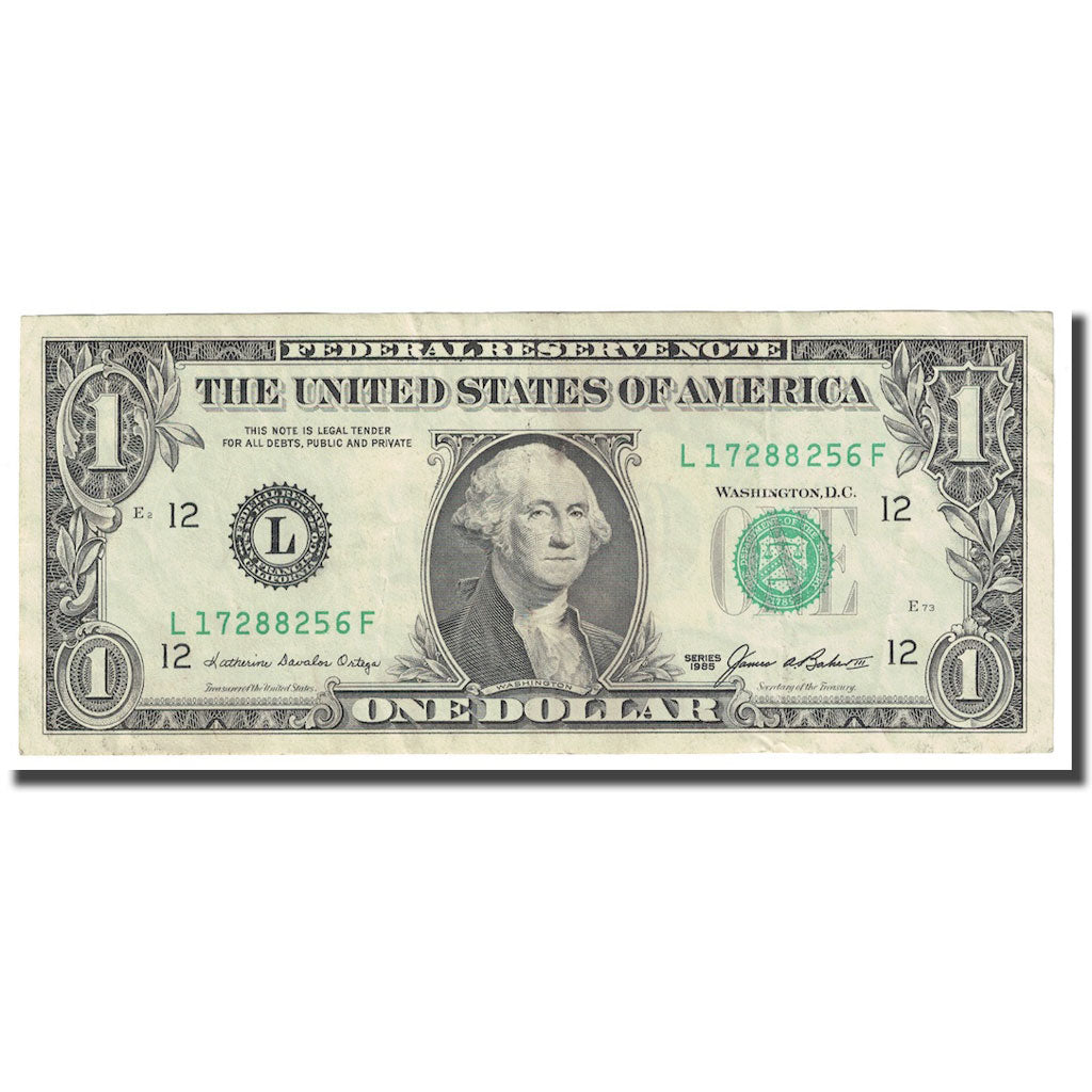 Geldschein, Vereinigte Staaten, One Dollar, 1985, KM:3711, VZ
