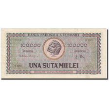 Geldschein, Rumänien, 100,000 Lei, 1947, 1947-01-25, KM:59a, SS