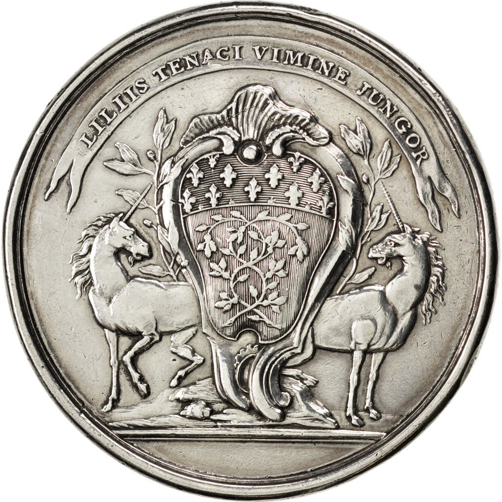 Louis XV, Médaille, Académie d'Amiens