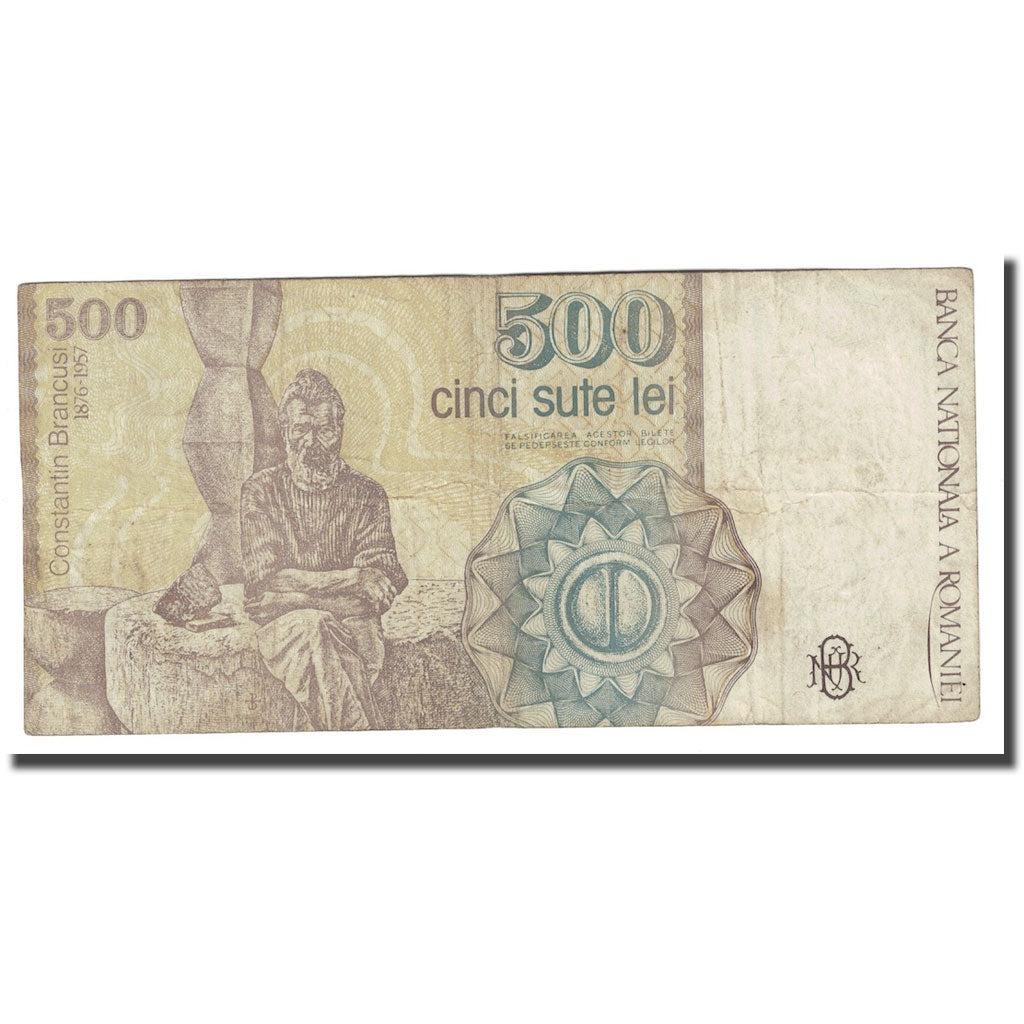 Banknote, Romania, 500 Lei, 1991, 1991-04, KM:98b, VF(30-35)