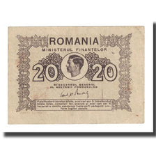Geldschein, Rumänien, 20 Lei, 1945, KM:76, VZ
