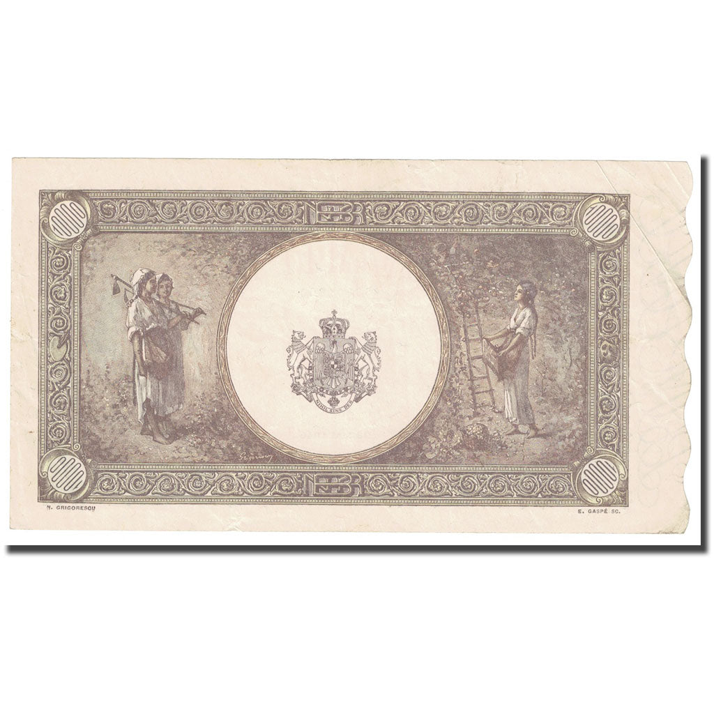 Billete, 10,000 Lei, 1946, Rumanía, 1946-05-28, KM:57a, EBC