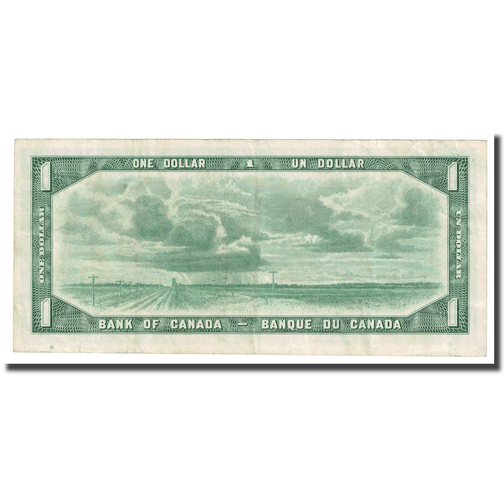Biljet, Canada, 1 Dollar, 1954, KM:75b, TB+