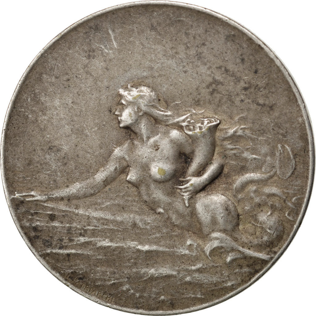 FRANCE, Shipping, French Third Republic, Medal, EF(40-45), Patriarche, Bronze,..