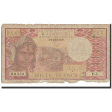 Banknote, Djibouti, 1000 Francs, 1979, KM:37a, VG(8-10)