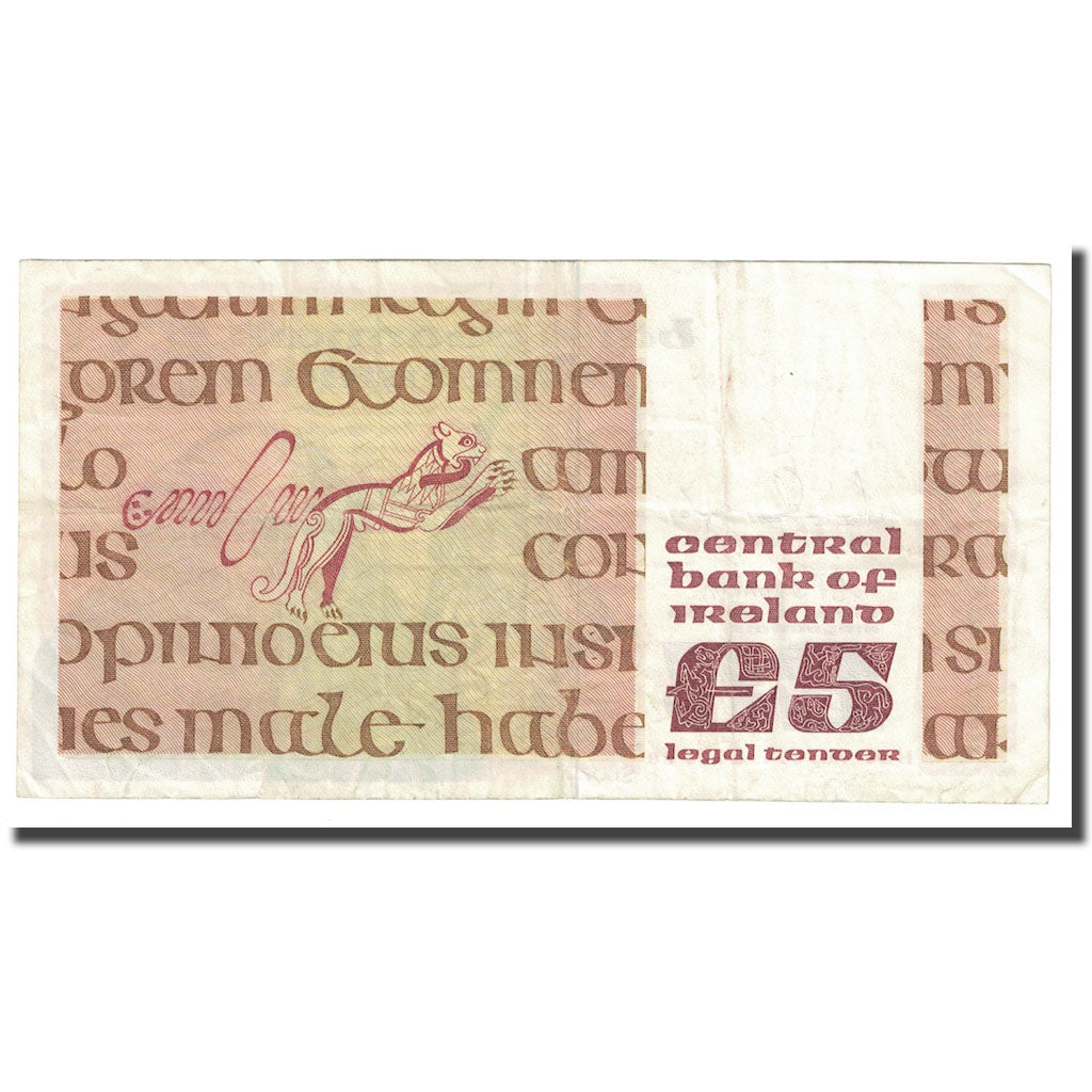 Banconote, Irlanda - Repubblica, 5 Pounds, 1988, 1988-09-14, KM:71c, BB