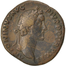 Coin, Antoninus Pius, Sestertius, EF(40-45), Copper, Cohen:232