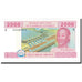 Banknote, Central African States, 2000 Francs, 2002, KM:208U, UNC(65-70)