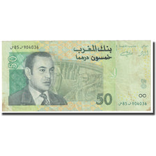 Banconote, Marocco, 50 Dirhams, 2002, KM:69a, MB