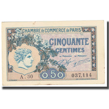 França, 50 Centimes, PIROT 97.31, 1922, 1922-07-01, PARIS, AU(50-53)