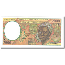 Geldschein, Zentralafrikanische Staaten, 2000 Francs, 2000, KM:103Cg, UNZ-