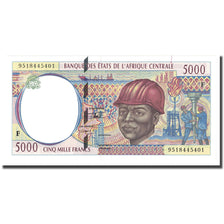 Banknote, Central African States, 5000 Francs, 2000, KM:304Fe, UNC(64)