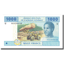 Banconote, Stati dell’Africa centrale, 1000 Francs, 2002, KM:207U, FDS