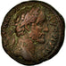 Moneda, Antoninus Pius, As, MBC, Cobre, Cohen:1048