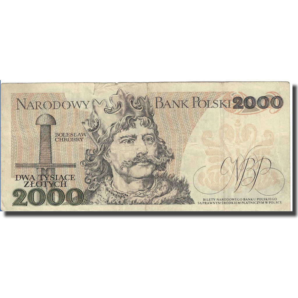 Banknot, Polska, 2000 Zlotych, 1977, 1977-05-01, KM:147a, VF(20-25)