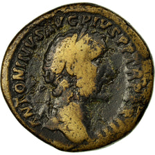 Münze, Antoninus Pius, Sesterz, Rome, S+, Kupfer, Cohen:626