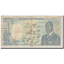 Banconote, Repubblica Centrafricana, 1000 Francs, 1990, 1990-01-01, KM:16, MB