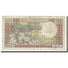 Banconote, Madagascar, 100 Francs =  20 Ariary, Undated (1966), KM:57a, MB