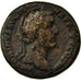 Coin, Antoninus Pius, Sestertius, Rome, Rare, VF(20-25), Copper, Cohen:687