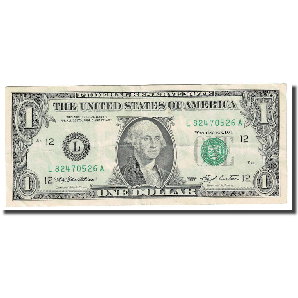 Banconote, Stati Uniti, One Dollar, 1993, KM:4023, BB