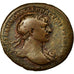 Moneta, Trajan, As, gradacja, GENI, F, F(12-15), Miedź, Cohen:503, AC7B9QI10D