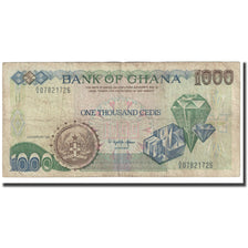 Banconote, Ghana, 1000 Cedis, 1991, 1991-02-22, KM:29a, MB