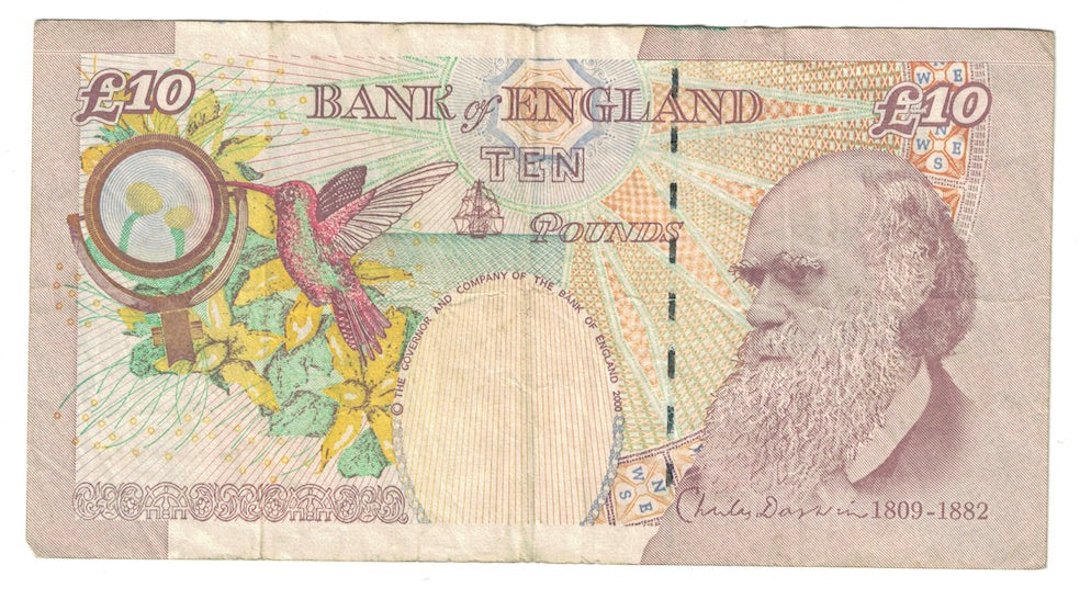 Banknote, Great Britain, 10 Pounds, 2004, KM:389c, VF(30-35)
