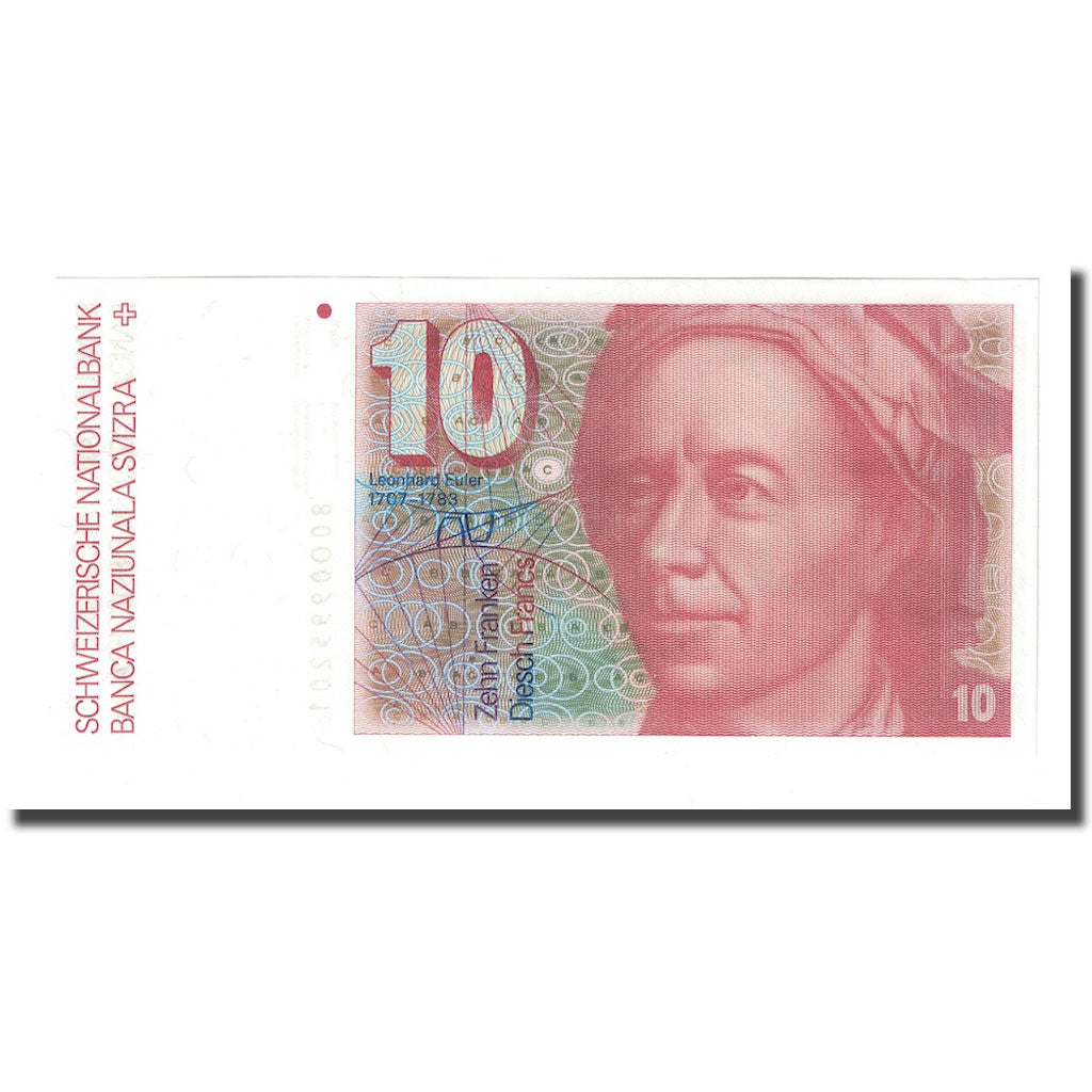 Geldschein, Schweiz, 10 Franken, 1979, KM:53a, UNZ
