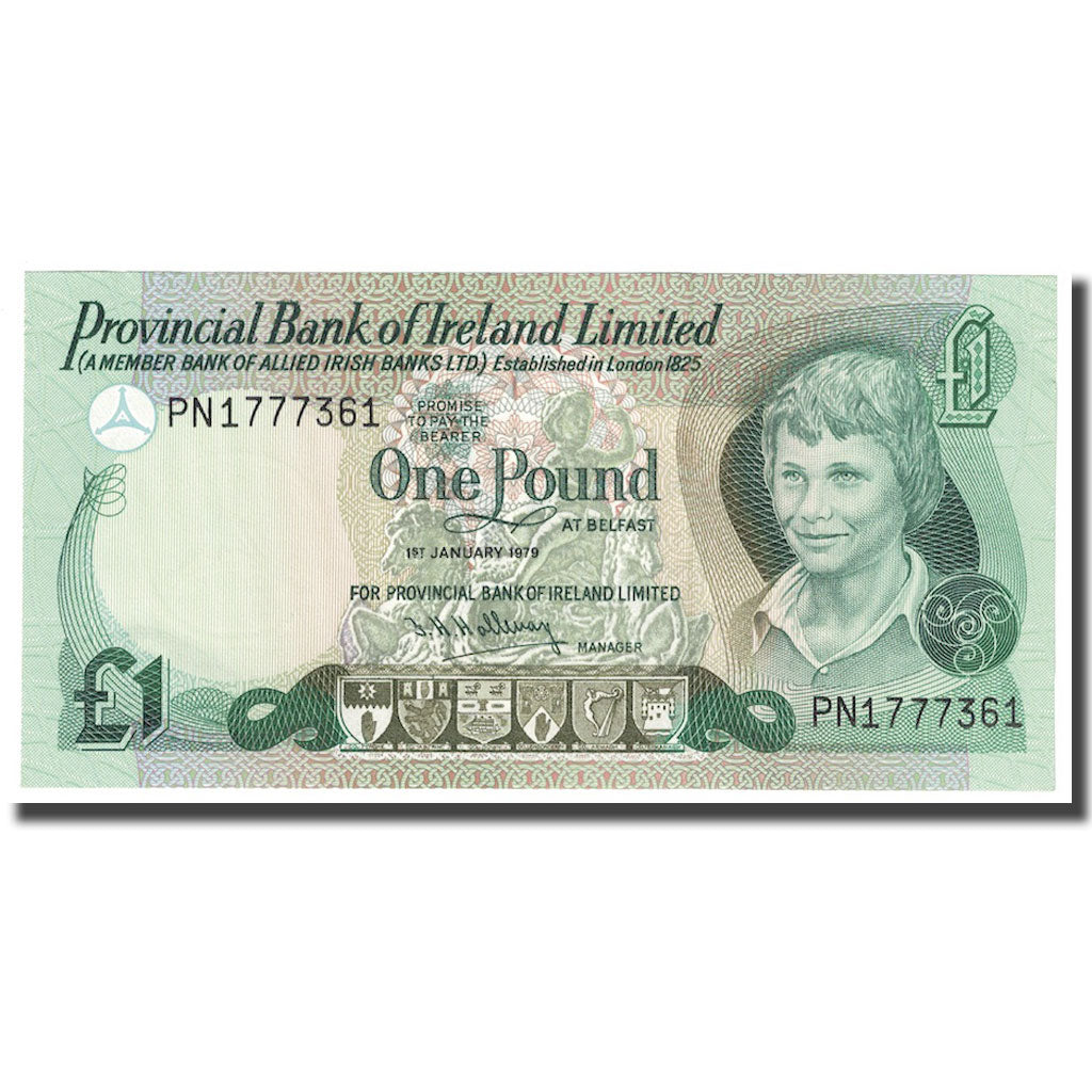 Billet, Northern Ireland, 1 Pound, 1979, 1979-01-01, KM:247b, NEUF