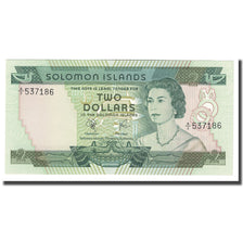 Banconote, Isole Salomone, 2 Dollars, Undated (1977), KM:5a, FDS