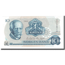 Banknot, Norwegia, 10 Kroner, 1982, KM:36c, UNC(65-70)