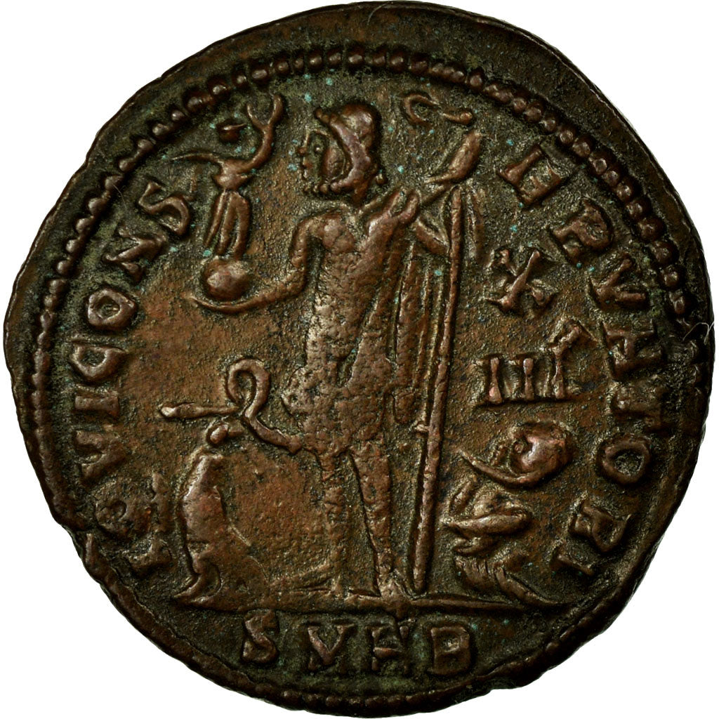 Coin, Licinius I, Nummus, Heraclea, AU(50-53), Copper, Cohen:21